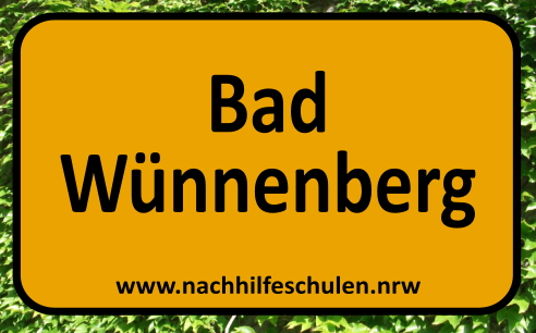 Nachhilfe in Bad Wünnenberg - Nachhilfeschulen.NRW